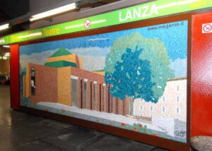 mosaico-del-piccolo-teatro-colorato-metropolitana-linea-2-milano-Lanza-inaugurazione