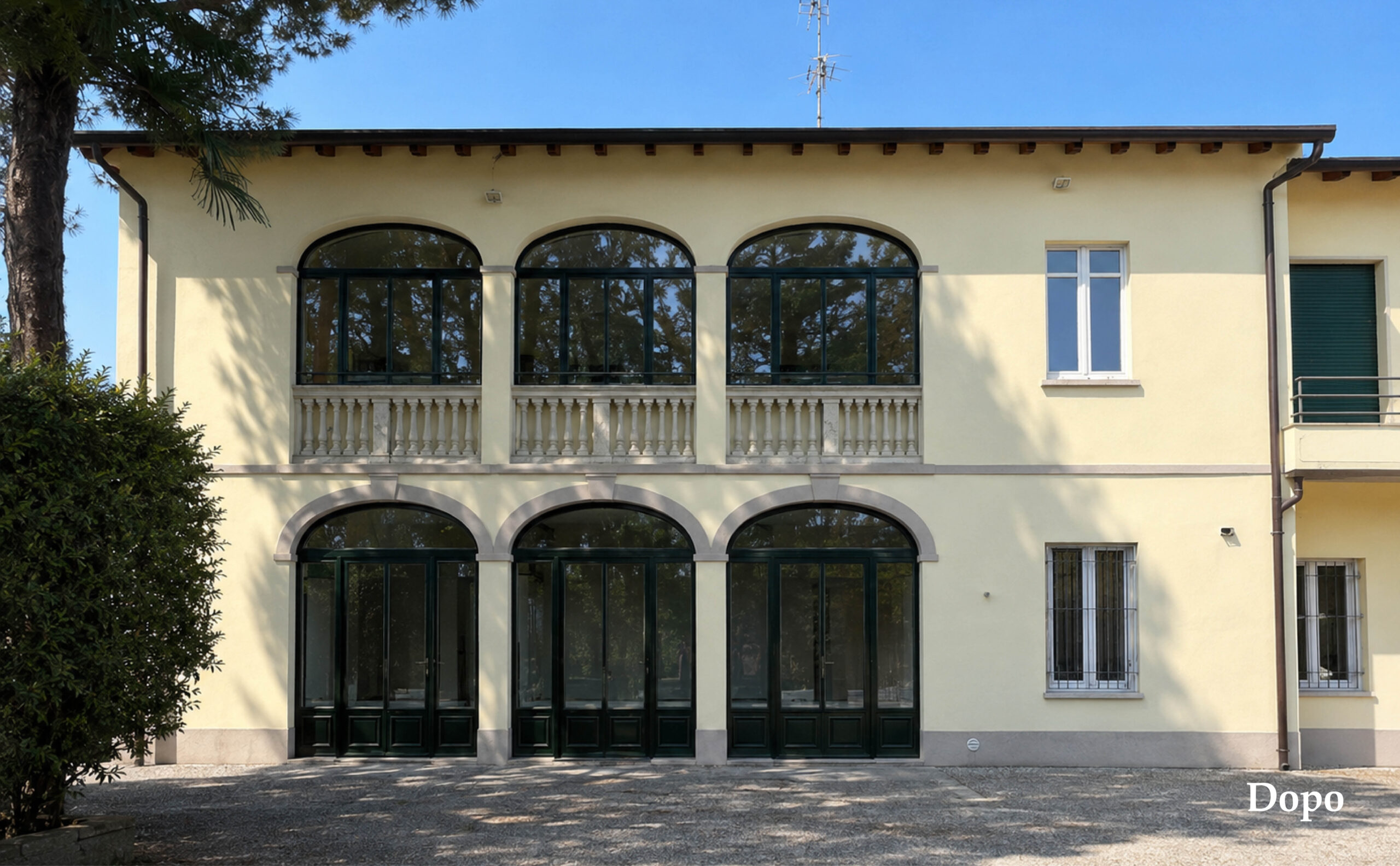 Restauro di una Villa storica a Solbiate — foto 1