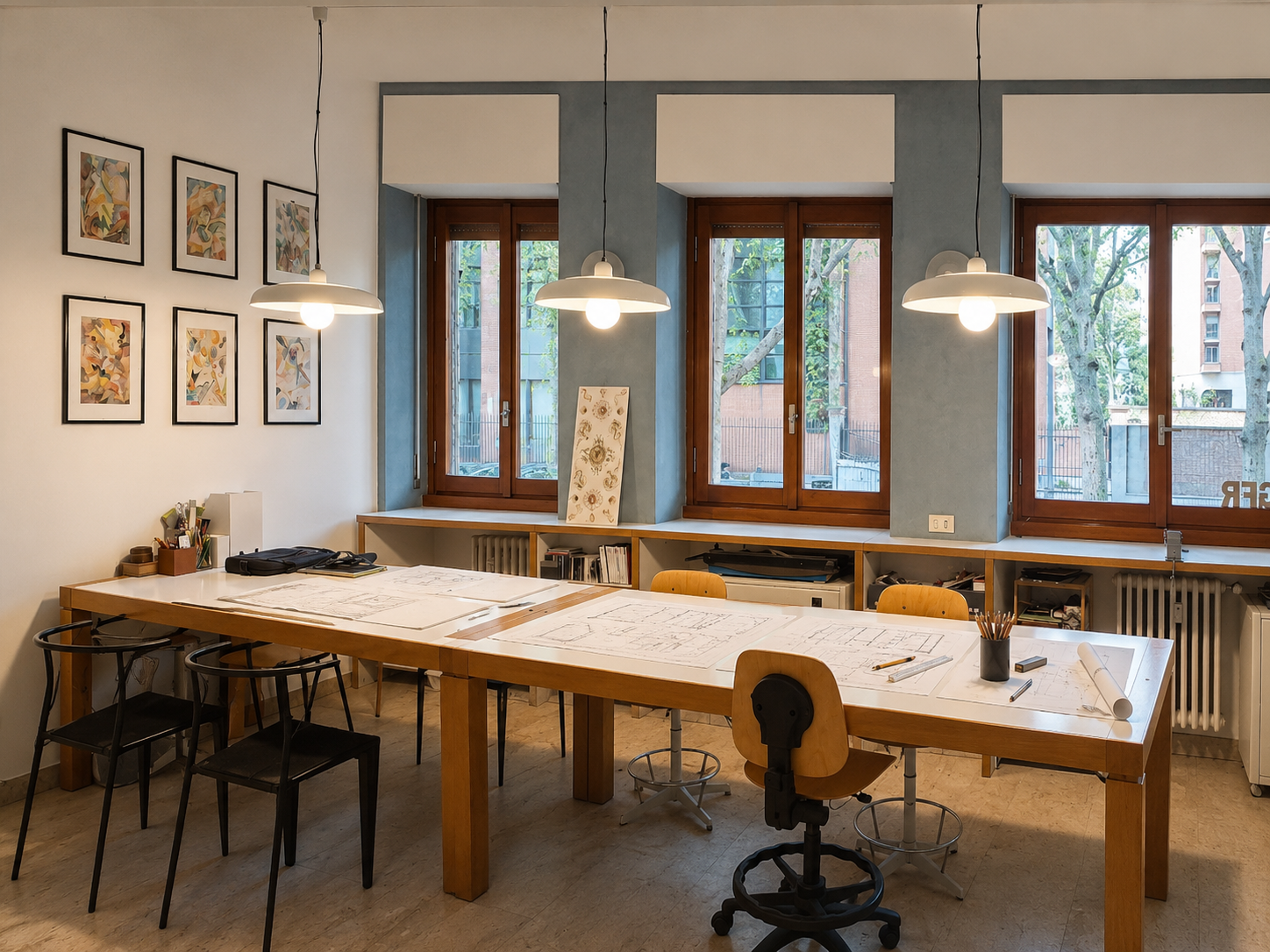 Lo studio GFR a Milano — Via Pagliano 11
